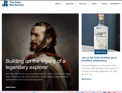 John Rae Society Homepage